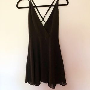 Tobi Black Mini Dress